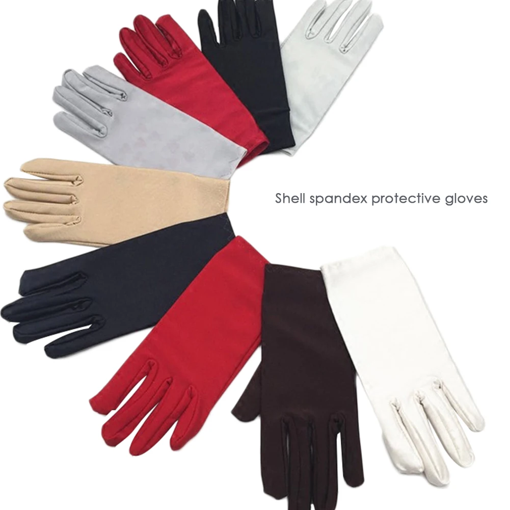 1 пара мужские и женские летние перчатки средней длины защитные