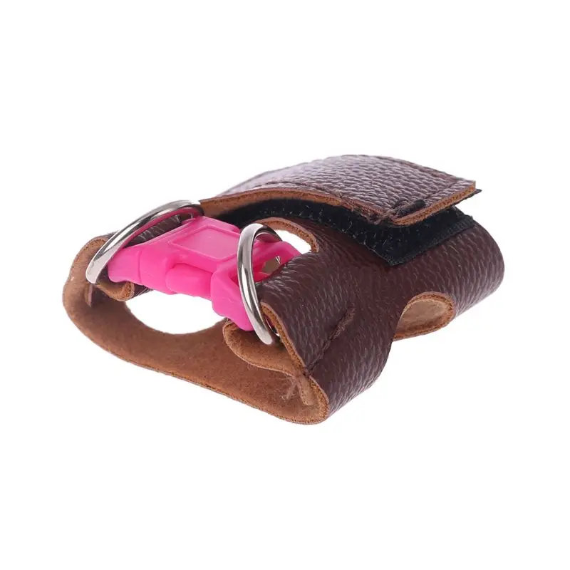 

Pet Hamster Harness Adjustable Training Walking Leather Vest Leash