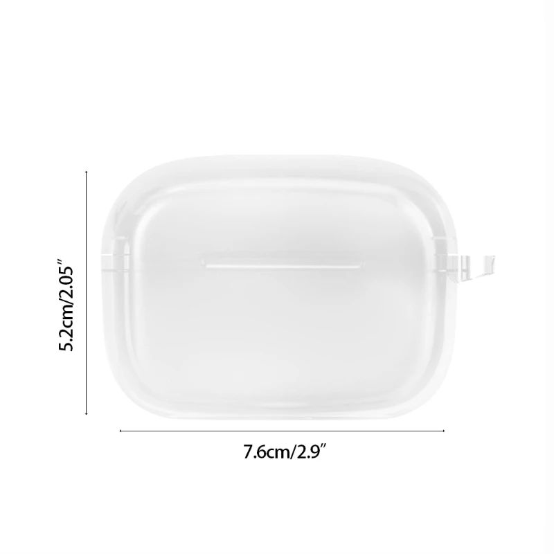

P8DF Transparent Waterproof Protective Cover Earphone Headset Case for Fiil cc pro Earbuds TPU Shock-proof