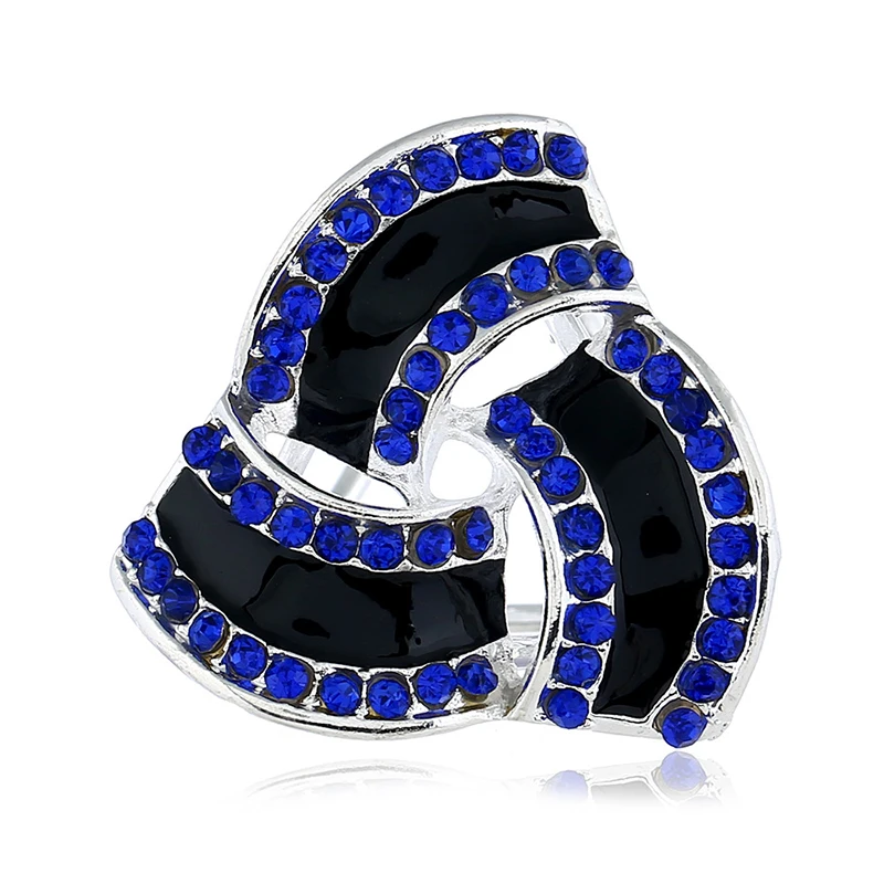 Женская Винтажная брошь застежка для шарфа с кристаллами|Броши| |