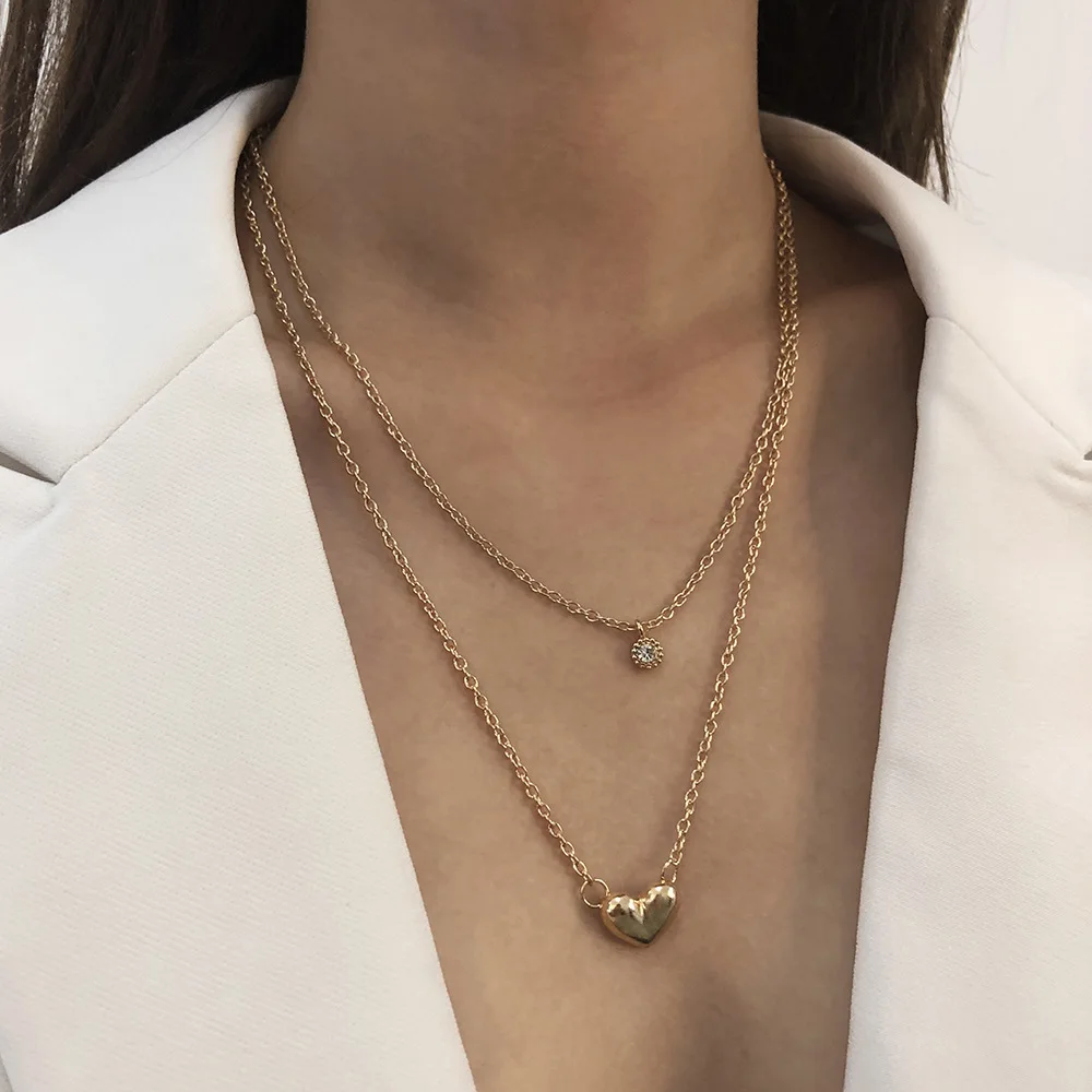 

Cupid Eros Creative Clavicle Chain Simple Cold Wind Double-layer All-match Ladies Temperament Exquisite N7912