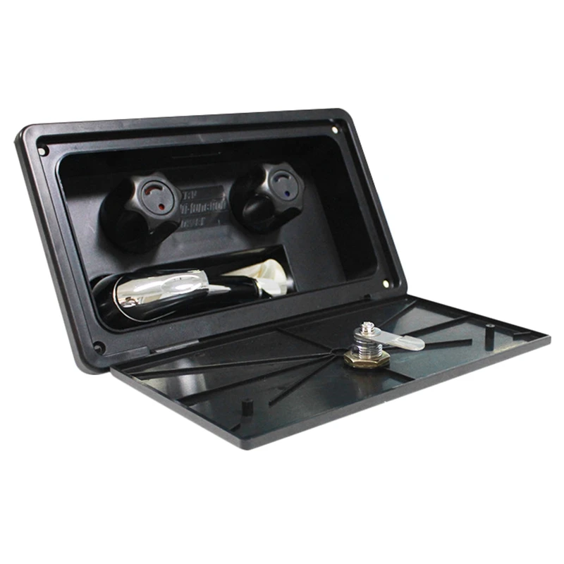 

RV Exterior Shower Box Kit with Lock Boat Marine Camper Motorhome Caravan for RV Boat