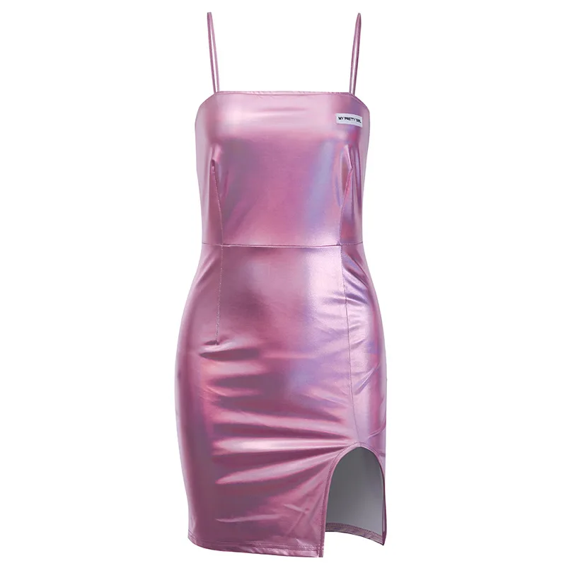 Летние черные розовые сексуальные платья на бретельках с открытой спиной и