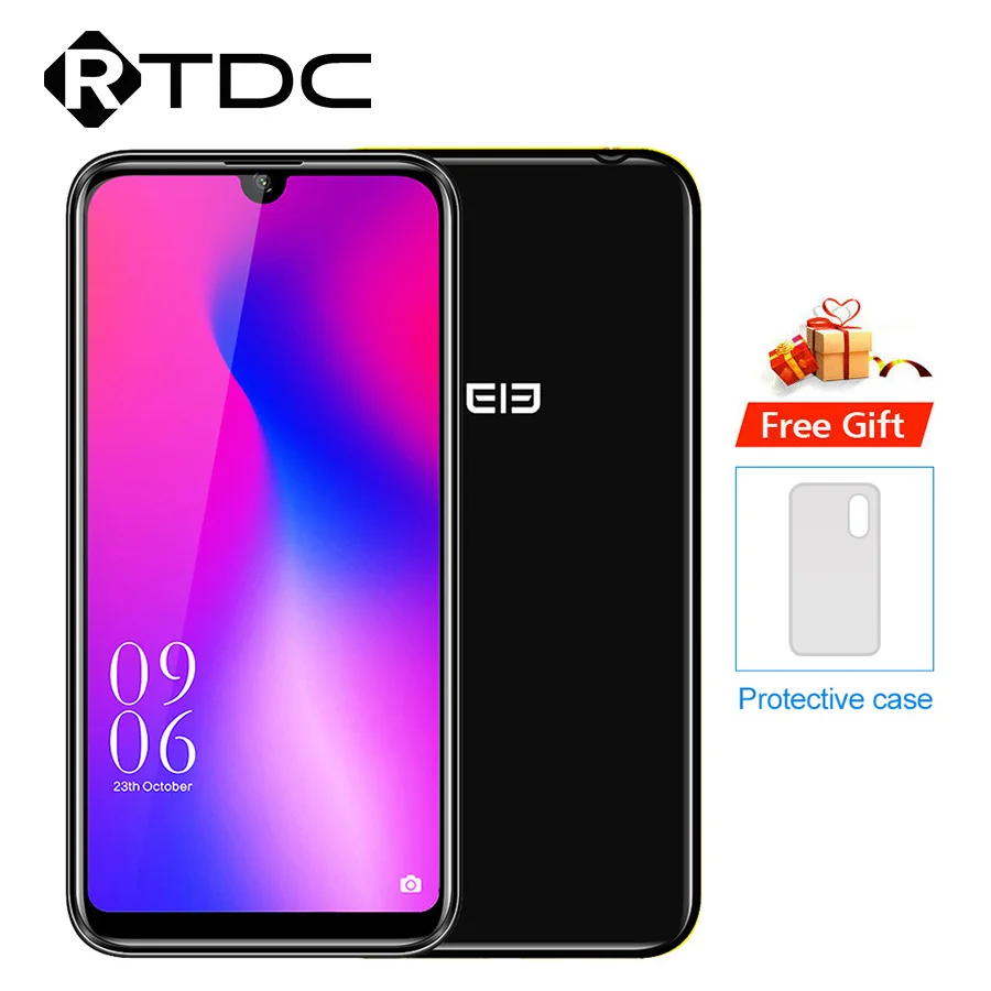 Elephone A6 Mini MT6761 четырехъядерный мобильный телефон HD + экран 5 71 ''Android 9 0 смартфон 4
