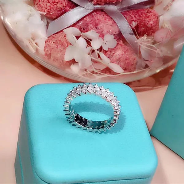

Designer Fashion 925 Sterling Silver Jewelry 3A Cubic Zirconia Party Ring