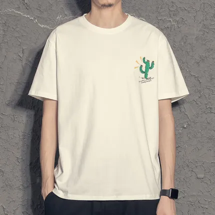 

Men's casual short-sleeved t-shirt wild clothes tide 8731