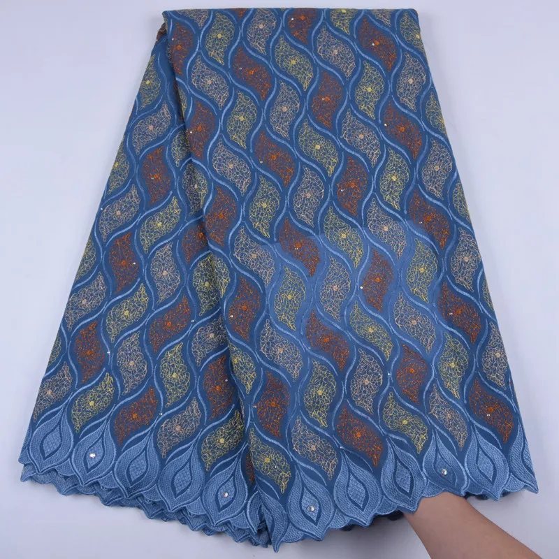 Африканская кружевная ткань красивая швейцарская хлопковая мягкая Французская