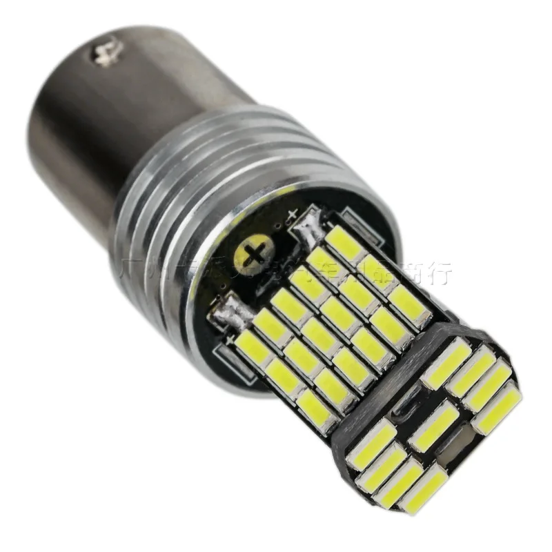 

1PCS LED Reverse Light Bulbs Canbus 4014 45SMD 1156 BA15S 1157 BAY15D Lamp For Auto 12V Highlight Brake lamp Turn signal