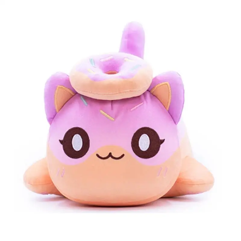 

Anime Figure Sandwich French Fries Donut Cat Plush Toys Stuffed Fluffy Doll Collection Figurine Doll Toys Gifts For Anime Fans