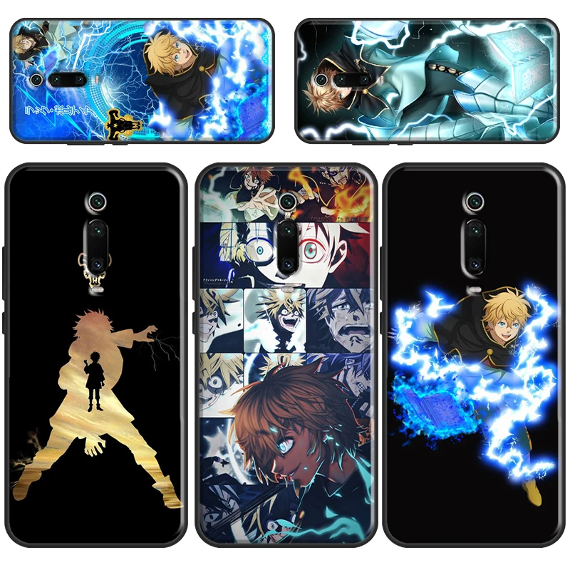 Чехол аниме Luck Voltia с черным клевером для POCO X3 Pro X4 GT M3 F1 F3, чехол для телефона Xiaomi Mi 11T Pro 12 12X Mi 11 Lite