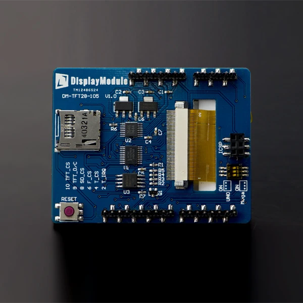 2 8 &quotTFT сенсорный экран дисплей совместимый с Arduino Mbed слот карты Micro SD |