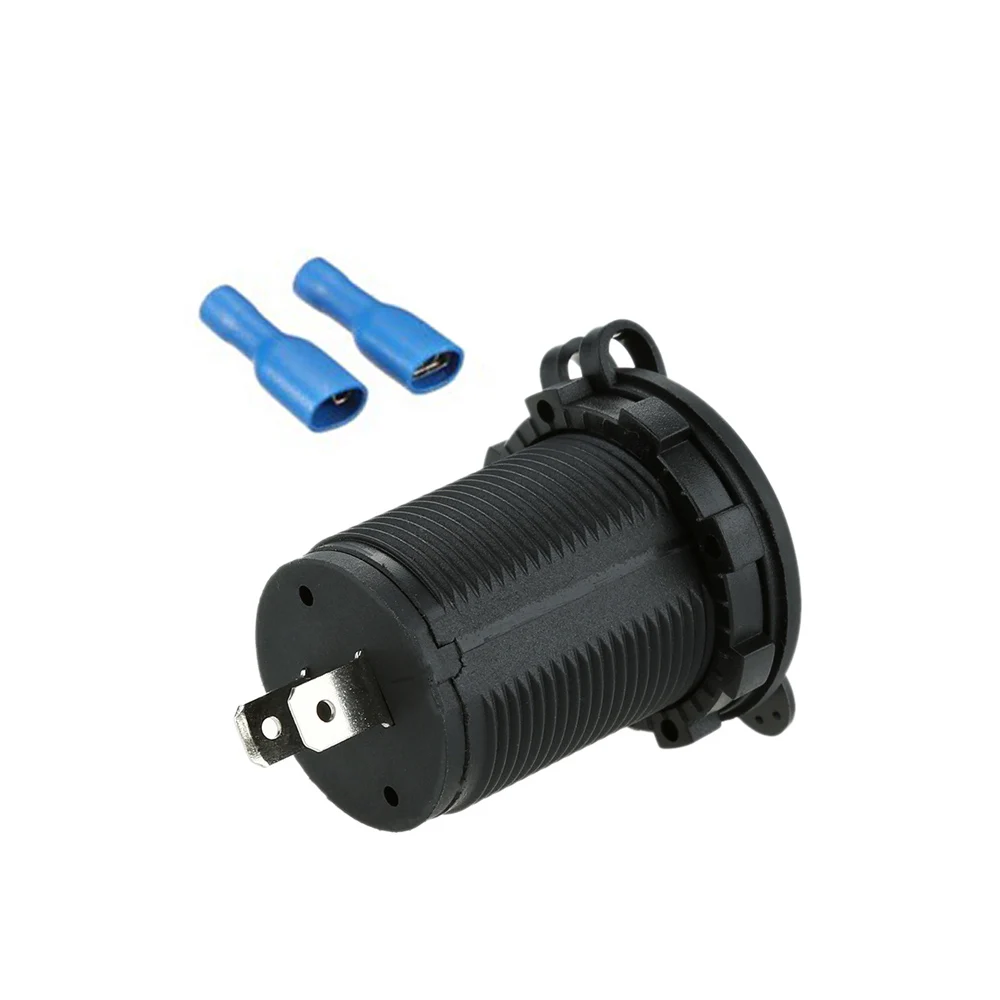 Авто Мото USB устройство для автомобиля с двумя портами Зарядное Мощность адаптер