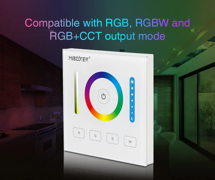 MiBOXER DP1/DP2/DP3 для светодиодной ленты даунлайт DALI 86 Сенсорная панель один цвет/CCT/RGB +
