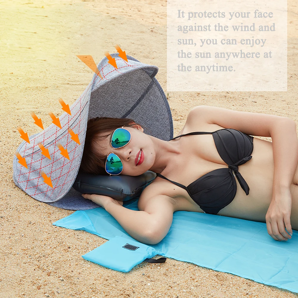 2020 новейший Регулируемый солнцезащитный укрытие Защита лица палатка тенты и