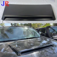 For Toyota Tundra 2014-2020 Trim Hood Cover Grille Strip Light Strip Covers Sticker Bonnet Scoop ABS Gloss Black white