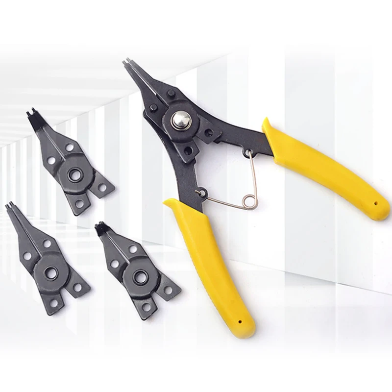 Hot New 4 in 1 Snap Ring Pliers Set Multi-function Circlip Combination Retaining Clip PLD | Инструменты
