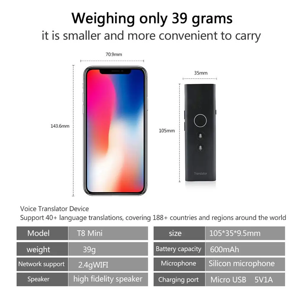 Высококачественная переводная машина портативная интеллектуальная с ии для