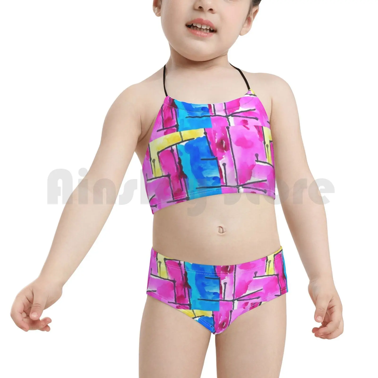 Безымянный 6 купальник бикини Мягкий Высокая Талия Oma умов через искусство Scripps |