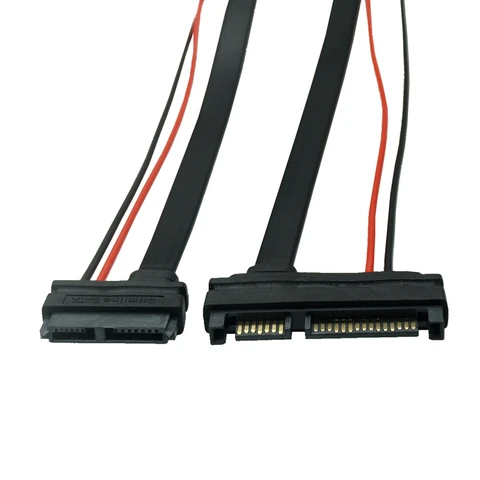 UXG Кабель SATA 22Pin 7+15 на Slimline SATA 13Pin 7+6 30см