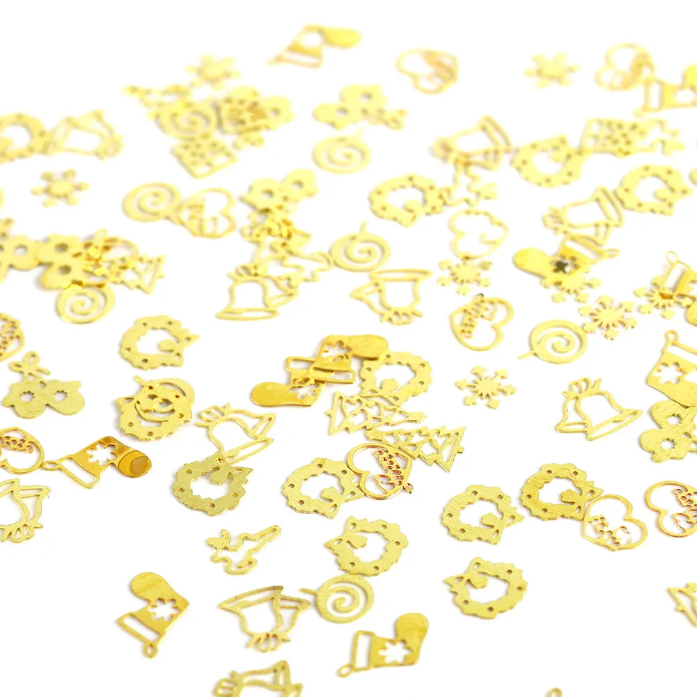 COSCELIA 3D Золотой Серебряный ноготь амулеты металлические заклепки Шпильки стразы