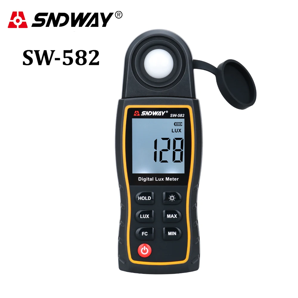 

Цифровой luxmeter Lux/измеритель FC легкий Измеритель для фотографии, люминометр, фотометр, ручной спектрометр, осветительный прибор 200000Lux