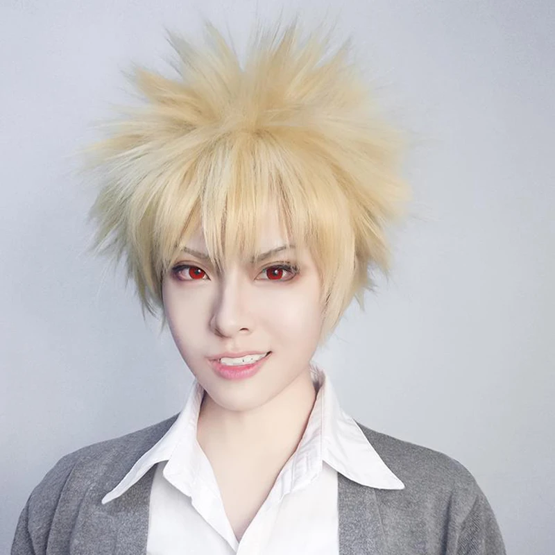 Парик из аниме Моя геройская Академия Баку Но герой бакугу кацуки бакуго