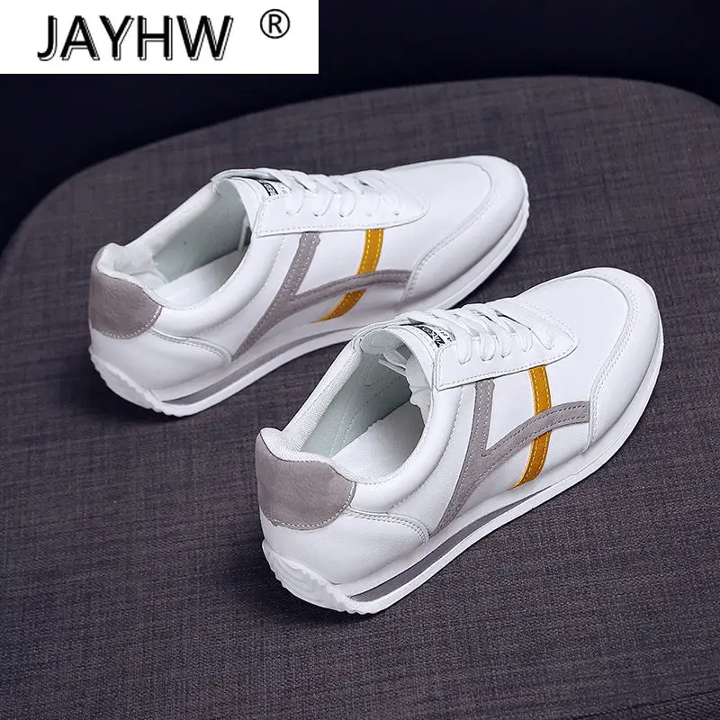 

2021 Women's Shoes Comfortable Breathable Mesh Casual Shoes Flat Shoes Spring Women's Lace-up Color-blocking Non-slip Sneakers