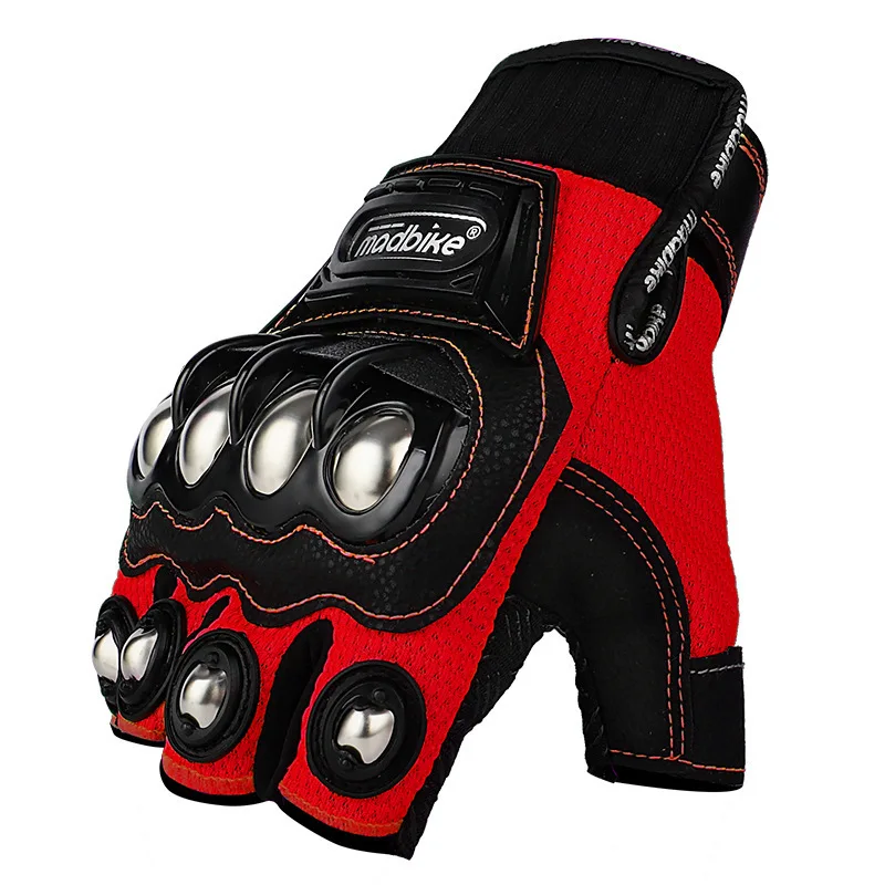 

Motorcycle Gloves Summer Riding Protective Gear half finger Riding Equipment