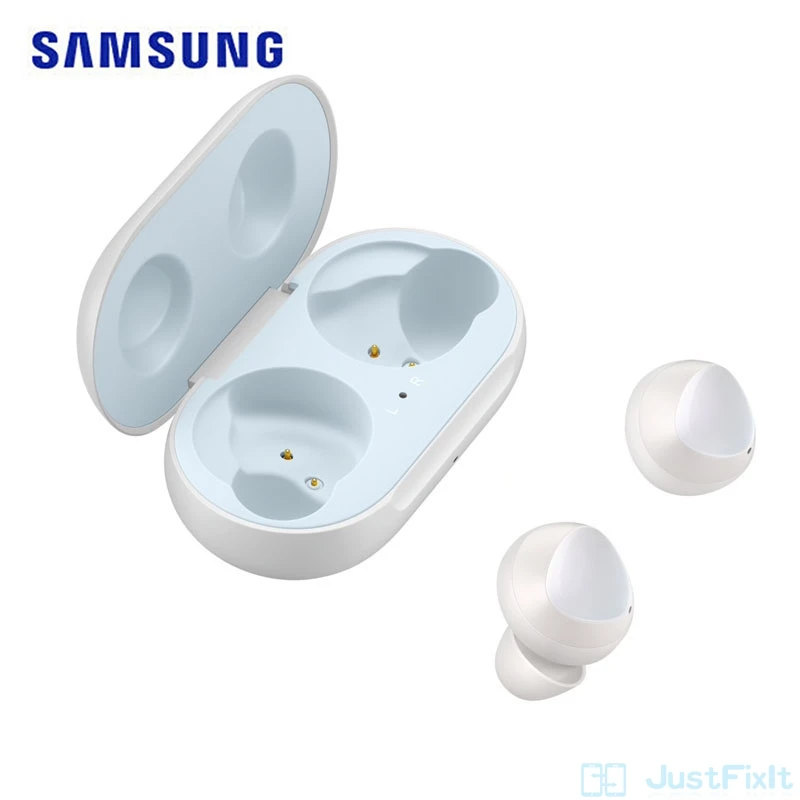 Беспроводная гарнитура Samsung Galaxy Buds с превосходным звуком устойчивая к водным
