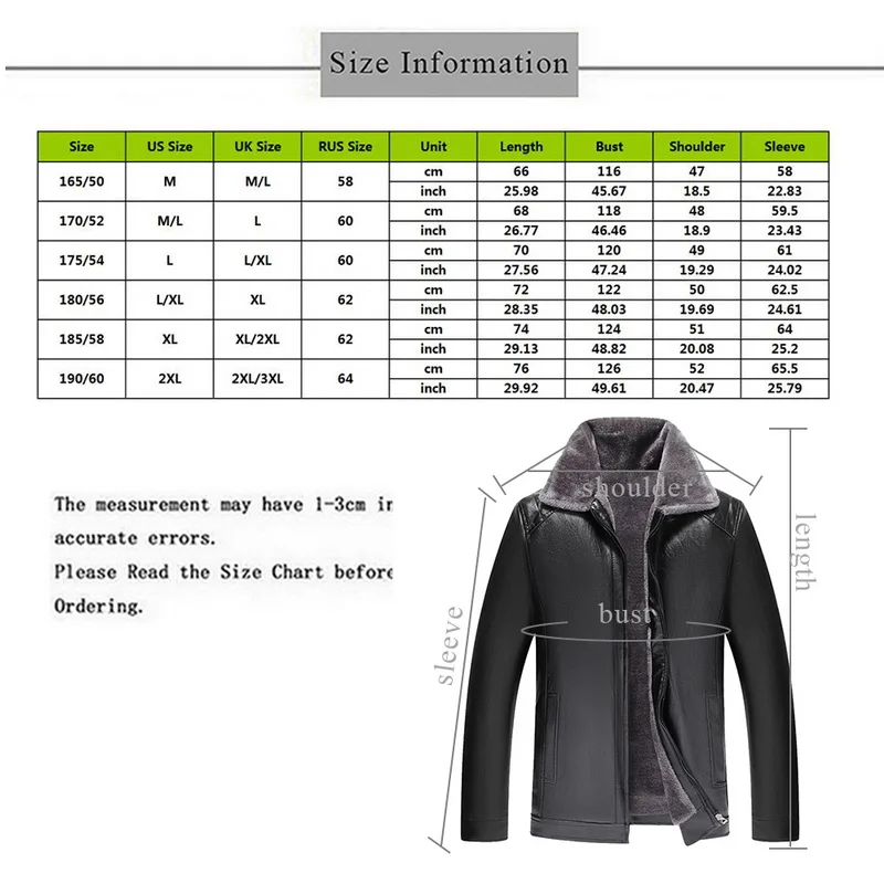 

Winter Warm Men Leather Jackets Thick Fleece Turn Down PU Jackets VogueThermal Outwear Windbreaker Jacket Motorcycle Coat Nice