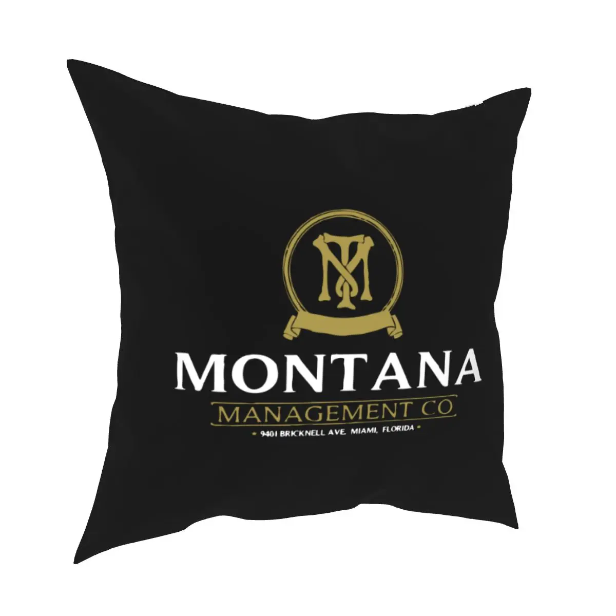 

Montana Management Firma Kissen Fall Scarface Pacino Gangster Film Kissen Abdeckung Dekorative Kissen für Bett 40x40cm