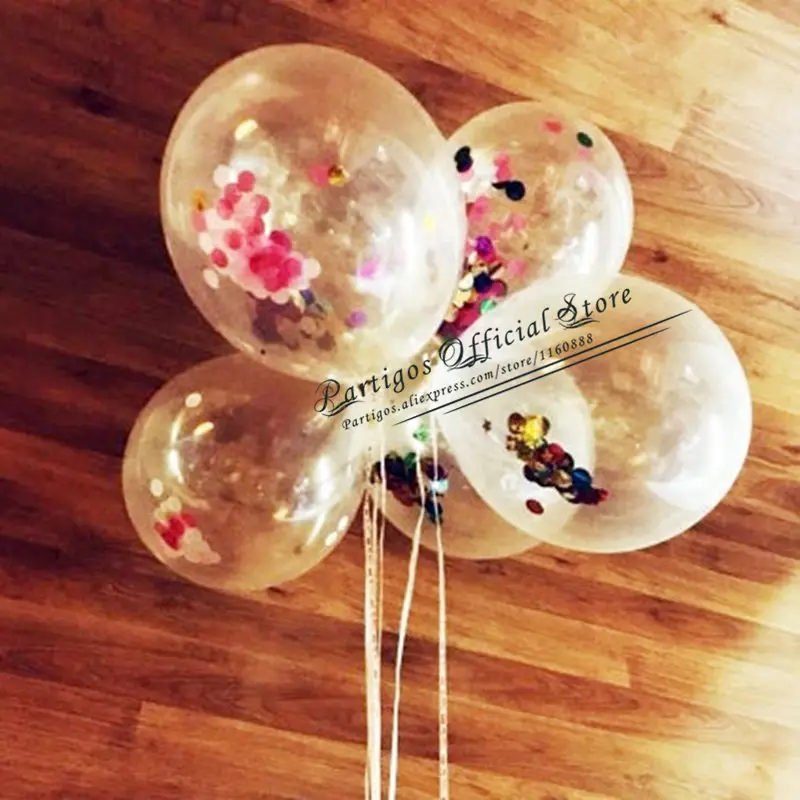 All size Clear Balloons Transparent Latex Balloons helium globals Wedding Party supplies Brithday party Decor DIY balloons decor images - 6