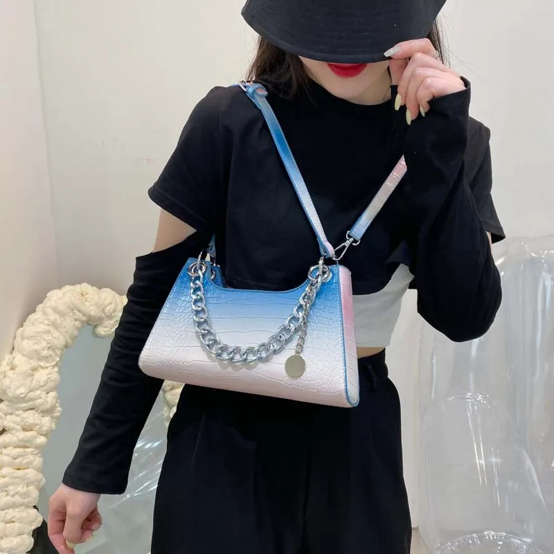 

PU Women Bags 2021 Fashion Female Handbags Designer Ladies Shoulder Bags Leather Women's Crossbody Bags Simple Girls Wallets