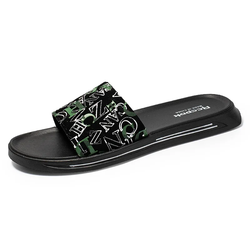 

New fashion slippers for men's leisure Korean outdoor wear flip flops for men's beach sandals