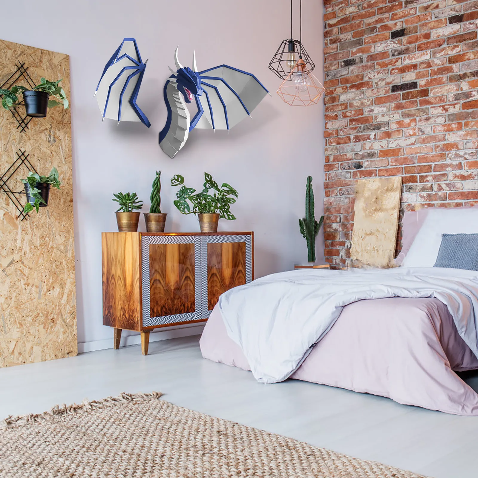 Креативная 3d модель сделай сам настенное украшение креативные трендовые