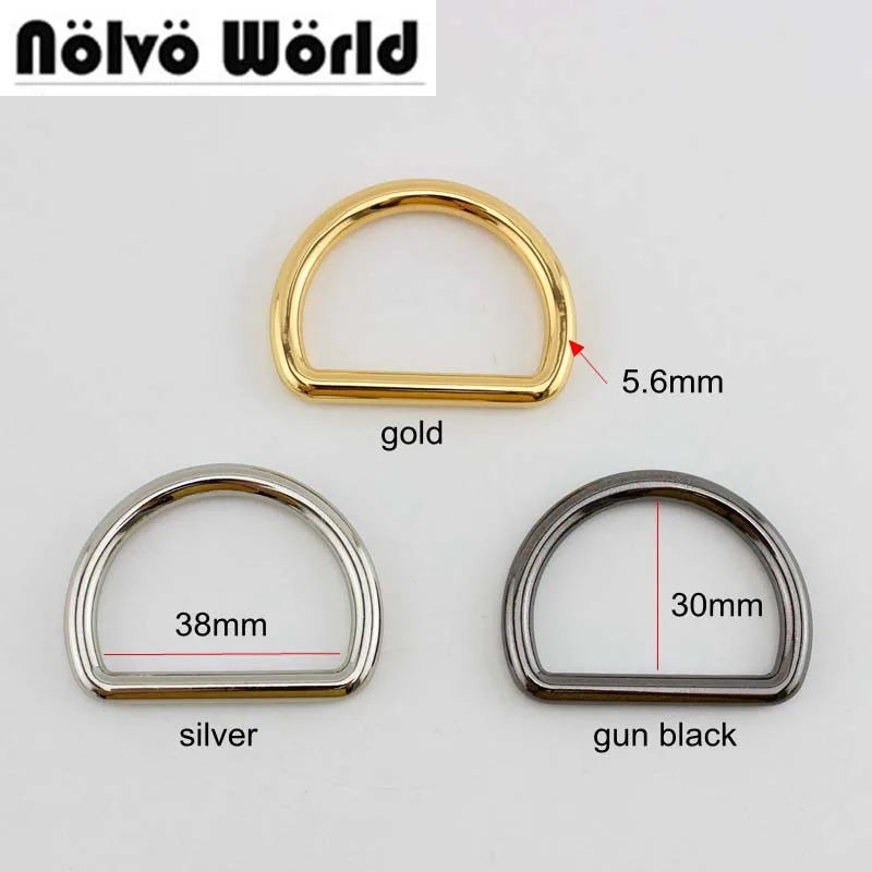 Мир Nolvo 5 20 39 2 шт. 4 цвета внутренние 1/2*30 мм 1 дюйма металлическое D образное кольцо