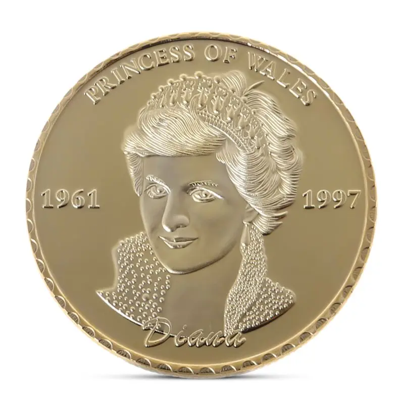 Последняя Роза Англии принцесса уэлса Памятная коллекция монет подарок сувенир