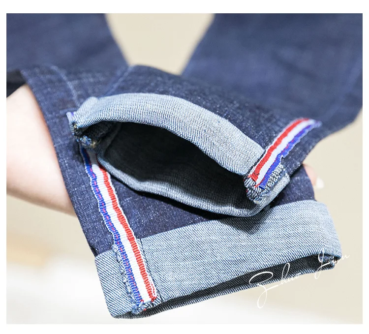 Plus Size 4XL Jeans Women Spring And Autumn 2022 New Korean Thin Black Pants Ankle Length Fat Mm High-waisted Denim Trousers