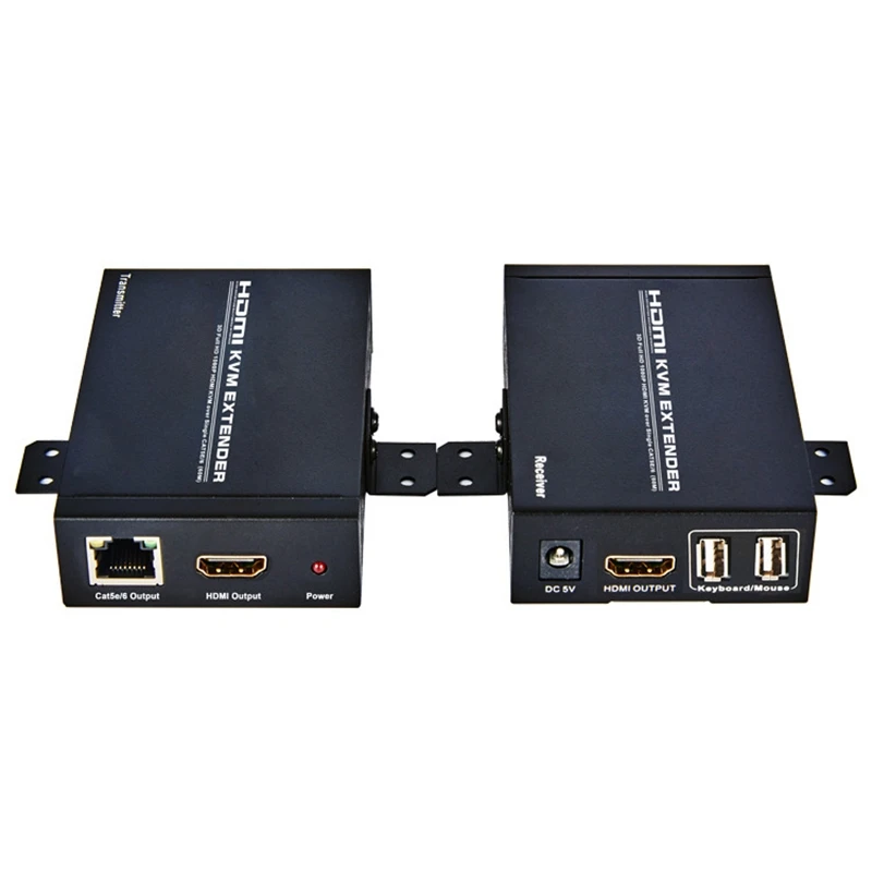 

196ft 1080P Extender HDMI-KVM Network Cable IR Extension Low Latency