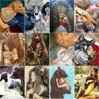 Набор для алмазной вышивки Медведь, волк