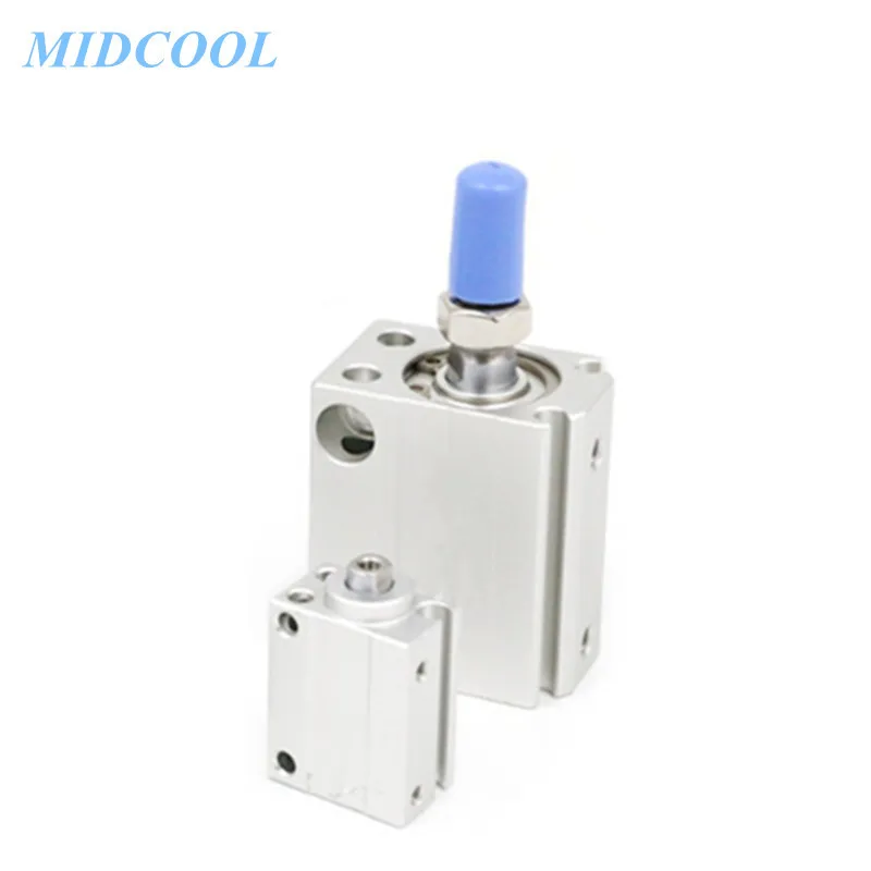 Воздушный цилиндр серии MU диаметр 20 мм MU20 MU20X5/10/15/20/25/30/35/40/45/50 мини-цилиндр со