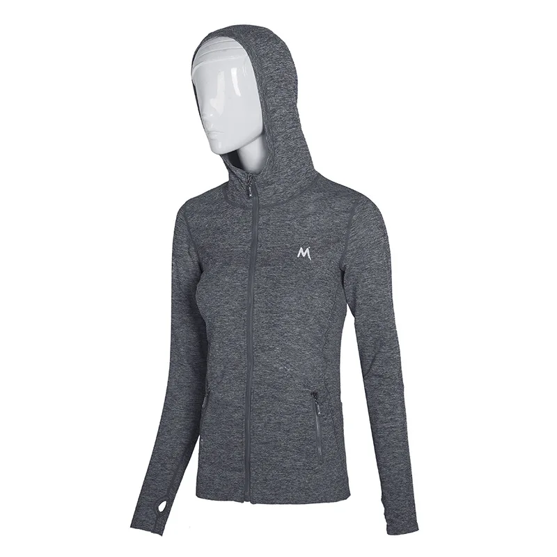 Куртка для бега Спортивная Толстовка йоги Женская тренировочная дышащая куртка