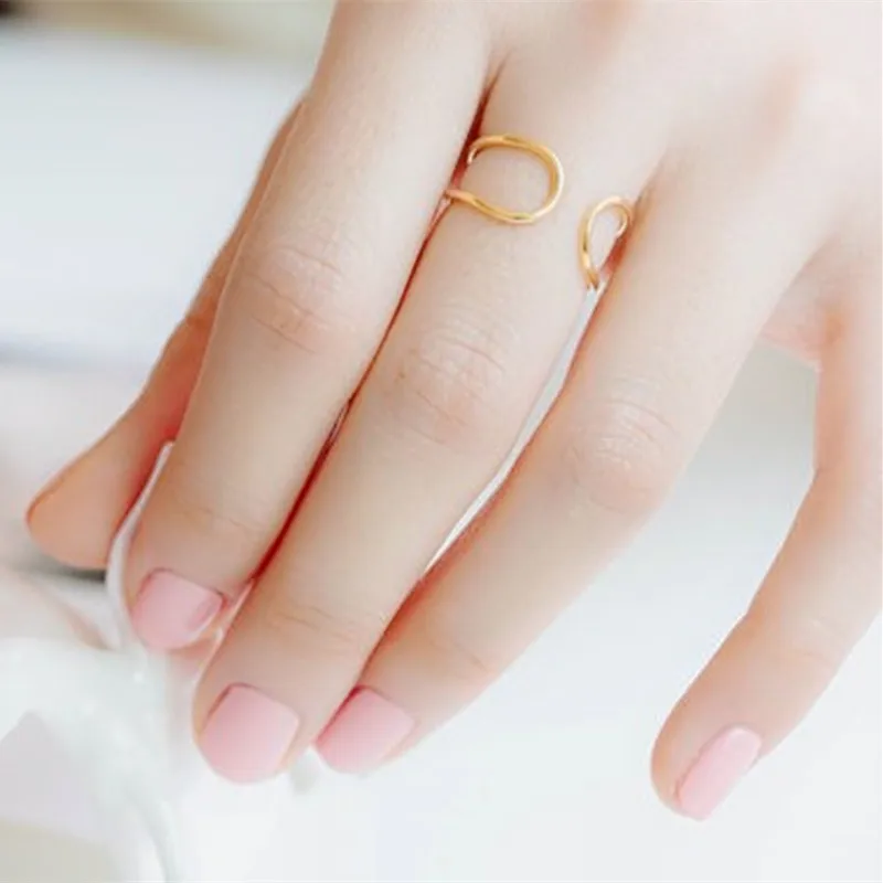 Женское кольцо в европейском и американском стиле цветное для влюбленных