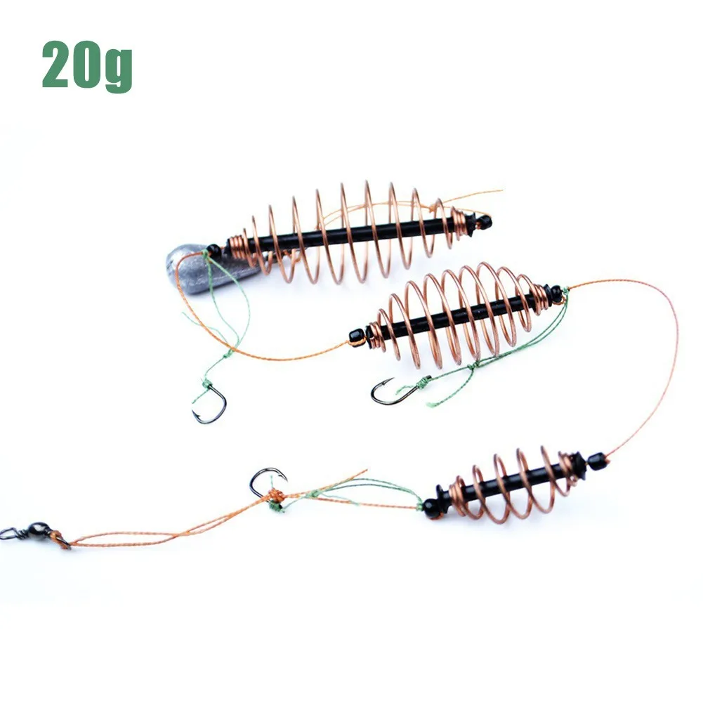 

Bait Cage Bait Cage Set Fishing Hook Kits Inline Method Feeder Ready Fishing Tackle Set，Carp Feeder 2021 Best