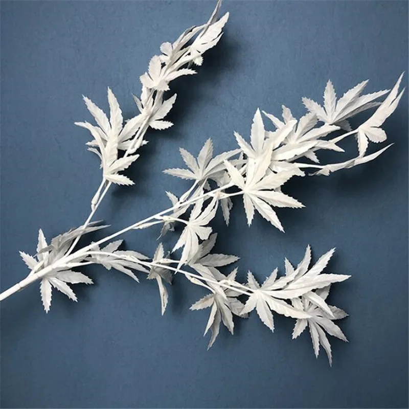 10 шт. Пластик пятиугольной в виде кленового листа моделирование ЯПОНСКИЙ клен