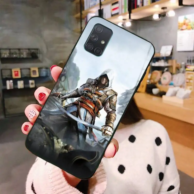 

HPCHCJHM Games Assassin's Creed Phone Case For Samsung Galaxy A21S A01 A11 A31 A81 A10 A20E A30 A40 A50 A70 A80 A71 A51