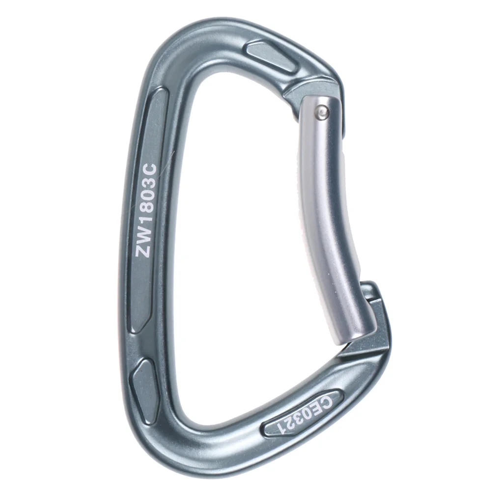 Карабин из алюминиевого сплава для альпинизма 24 кН|Аксессуары скалолазания| |