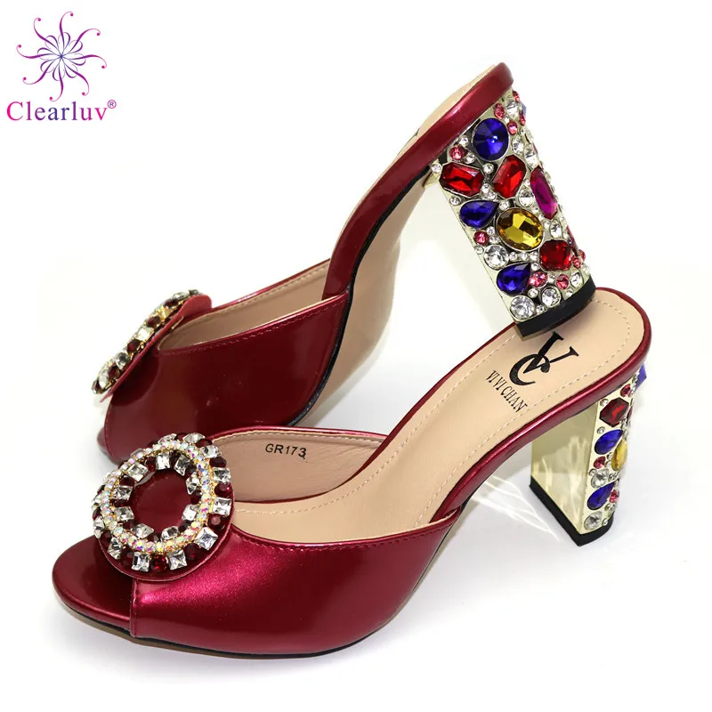 Champagne Color Ladies Sandals - Nigerian Shoes for Women - Stylish Design - Shoes Only (No Matching Bag) image 2
