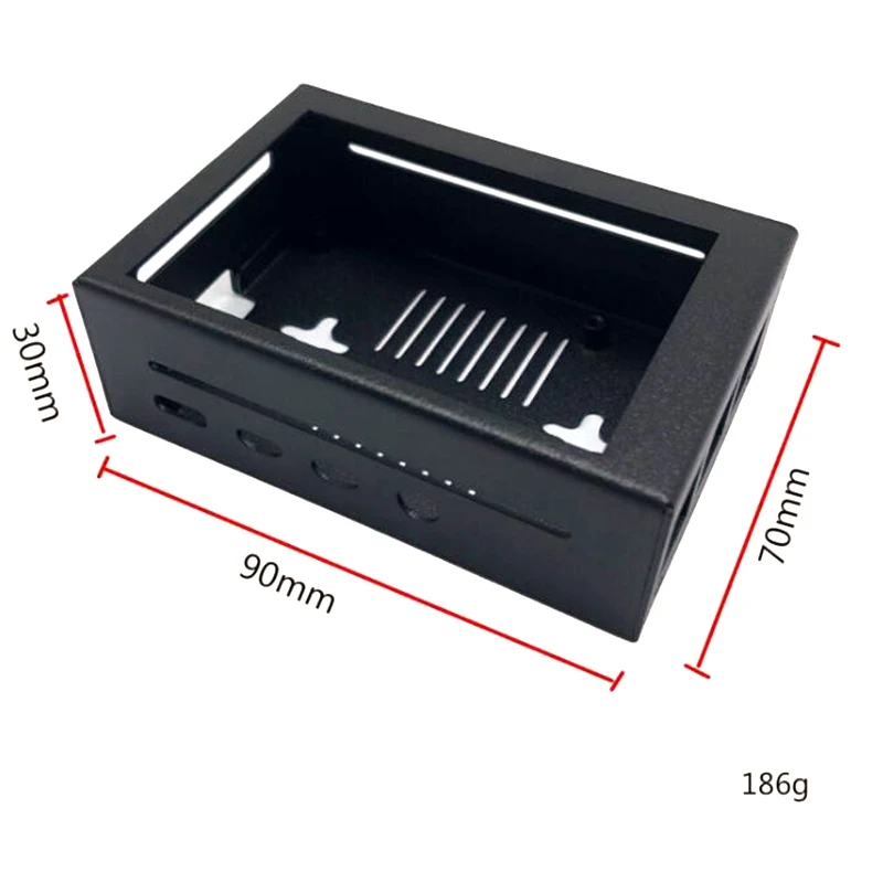 3 5 дюймовый ЖК-экран для Raspberry Pi 4B с металлическим чехлом и нажимной ручкой 480X320 Pixel