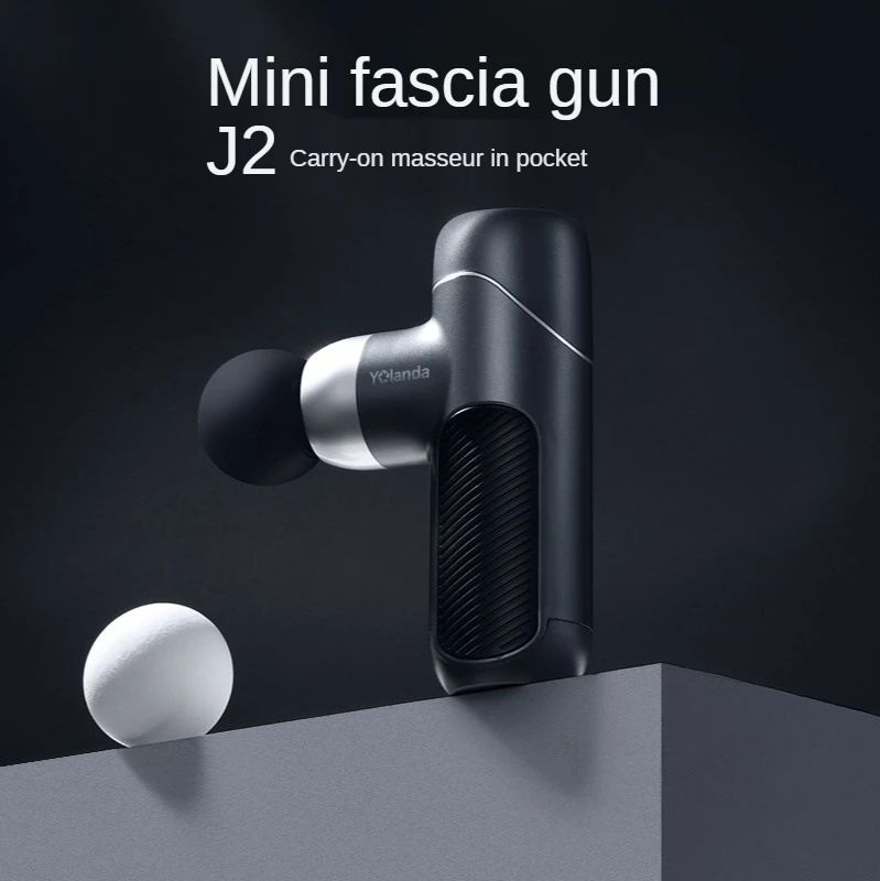 Мини-массажный пистолет с зарядкой от USB Электрический ударный Массажер для